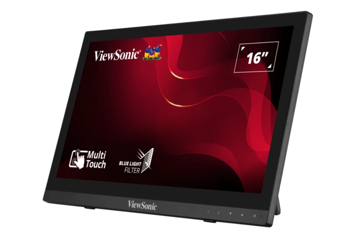 ViewSonic TD1630-3 16 Multi-Touch Screen Monitor for Business & Retail ViewSonic Commercial