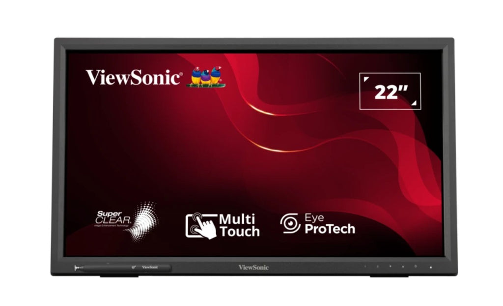 22 ViewSonic Multi-Touch Monitor with USB-C Input & Ergonomics