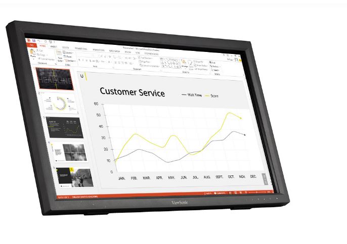 ViewSonic TD2423 24 IR Multi-Touch Display - Full HD Touch Monitor ViewSonic Commercial