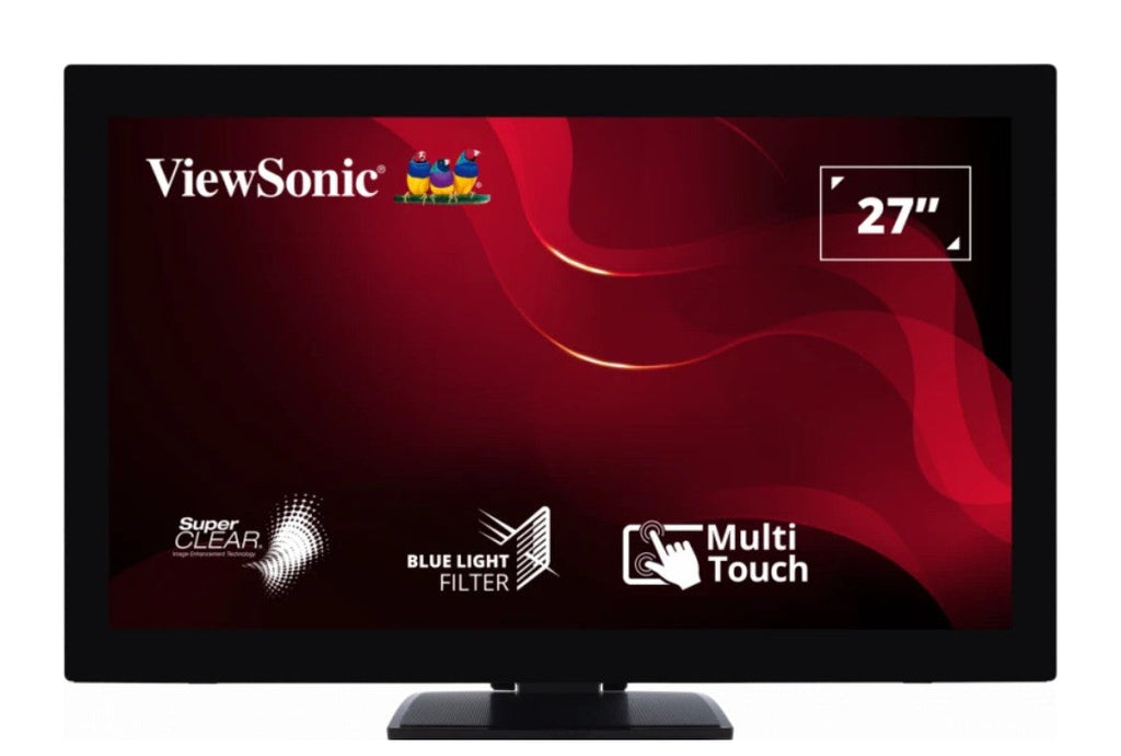 ViewSonic 27 FHD 10-Point Touch Screen Monitor with Ergonomic Stand ViewSonic Commercial