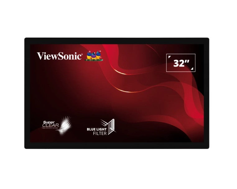 TD3207 32 Open Frame Touch Monitor - Durable 24/7 PCAP Display ViewSonic Commercial