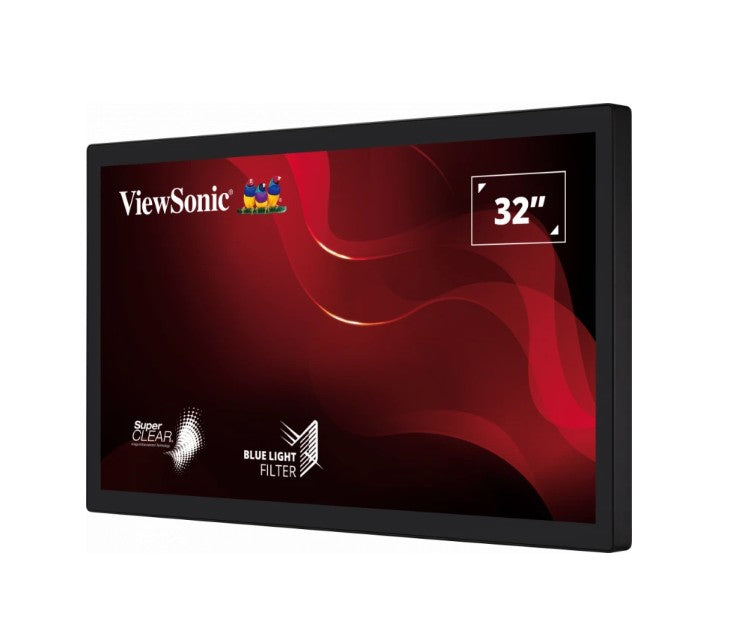 TD3207 32 Open Frame Touch Monitor - Durable 24/7 PCAP Display ViewSonic Commercial