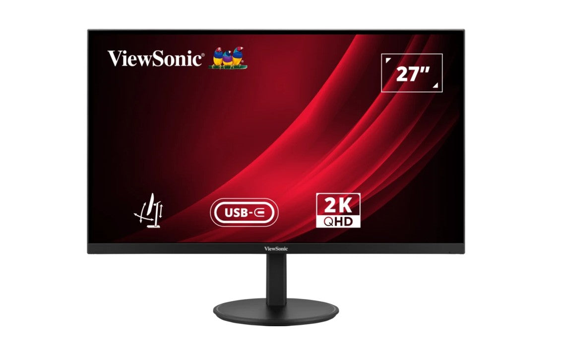 2K QHD USB-C Monitor: IPS Display, 65W Power & Ergonomic Adjustments