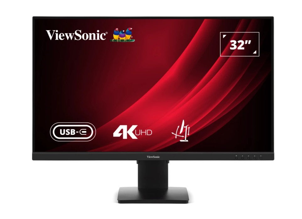 ViewSonic VG3208U-2K 32 4K UHD Ergonomic Monitor with USB-C & Speakers ViewSonic