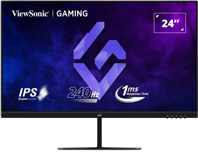 ViewSonic 24' FHD IPS 240Hz, 1ms MPRT, FreeSync & G‑Sync Compatible, HDR10, HDMI/DP Gaming Monitor,3YARW VX247