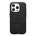 UAG Civilian iPhone 15 Pro Magsafe Rugged Case - Black | 20ft Drop Protect 