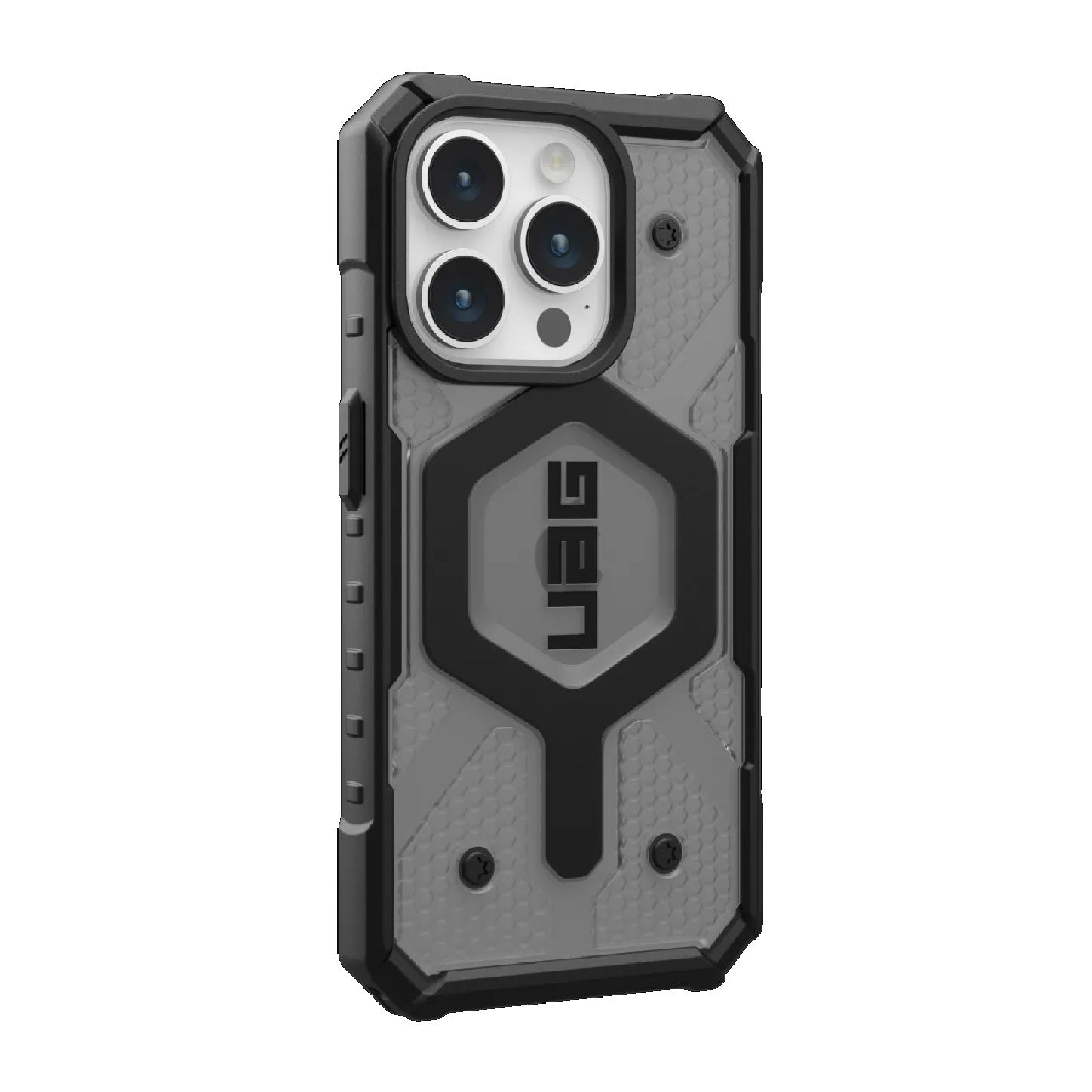UAG Pathfinder MagSafe iPhone 15 Pro Rugged Case - Ash | 18ft Drop Protection 