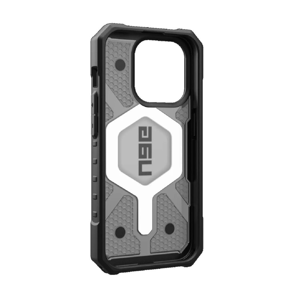 UAG Pathfinder MagSafe iPhone 15 Pro Rugged Case - Ash | 18ft Drop Protection 