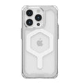 UAG Plyo MagSafe iPhone 15 Pro Rugged Case | Ice/White | 16ft Drop Protect 