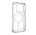 UAG Plyo MagSafe iPhone 15 Pro Rugged Case | Ice/White | 16ft Drop Protect 