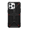 UAG Monarch Kevlar iPhone 15 Pro Max Rugged Case 20ft Drop - Black 