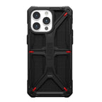 UAG Monarch Kevlar iPhone 15 Pro Max Rugged Case 20ft Drop - Black 