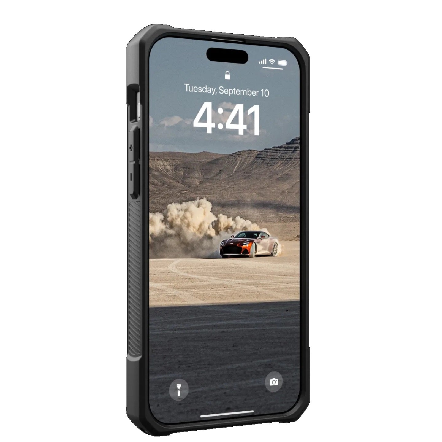 UAG Monarch Kevlar iPhone 15 Pro Max Rugged Case 20ft Drop - Black 