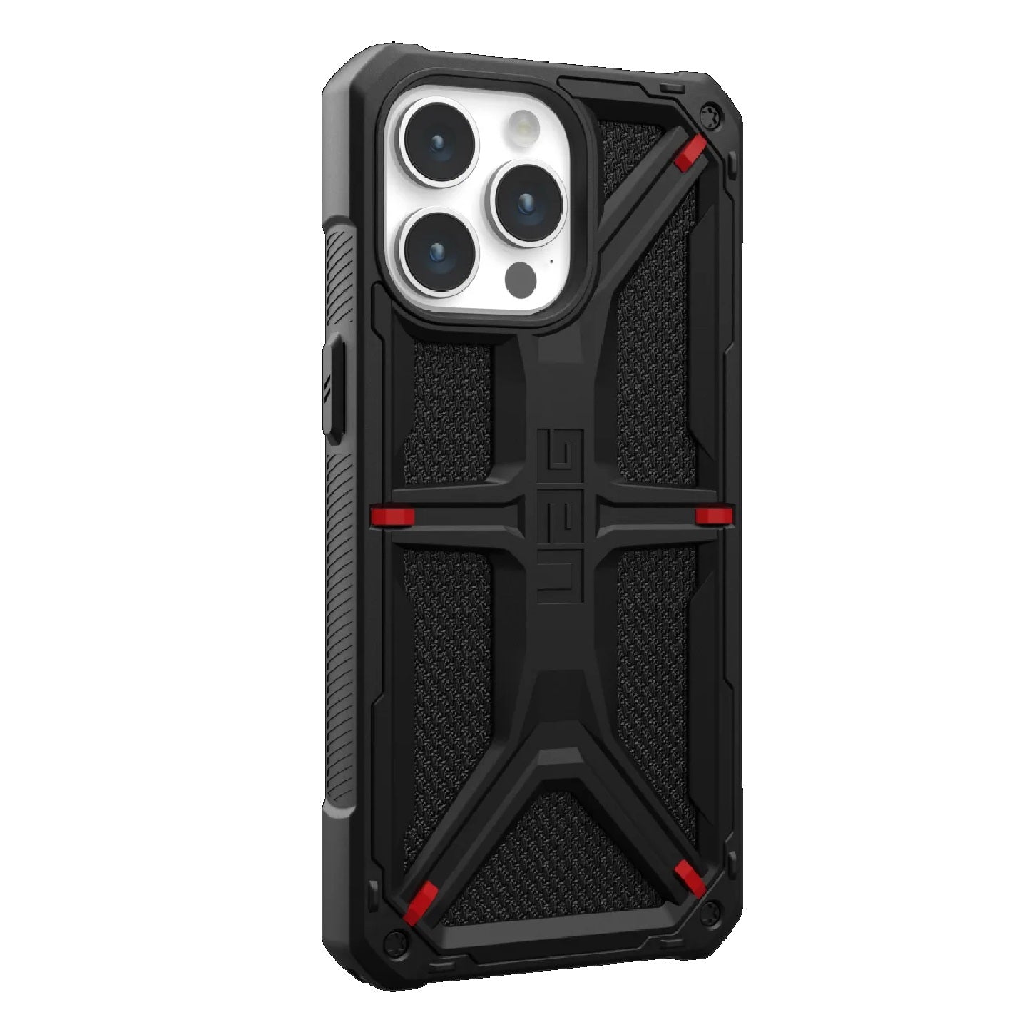 UAG Monarch Kevlar iPhone 15 Pro Max Rugged Case 20ft Drop - Black 