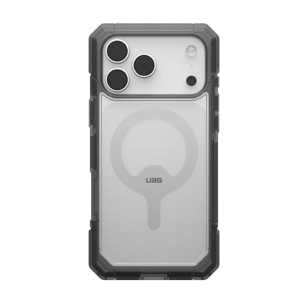 UAG Trooper MagSafe iPhone 17 Pro Max Rugged Case - Clear/Ash 
