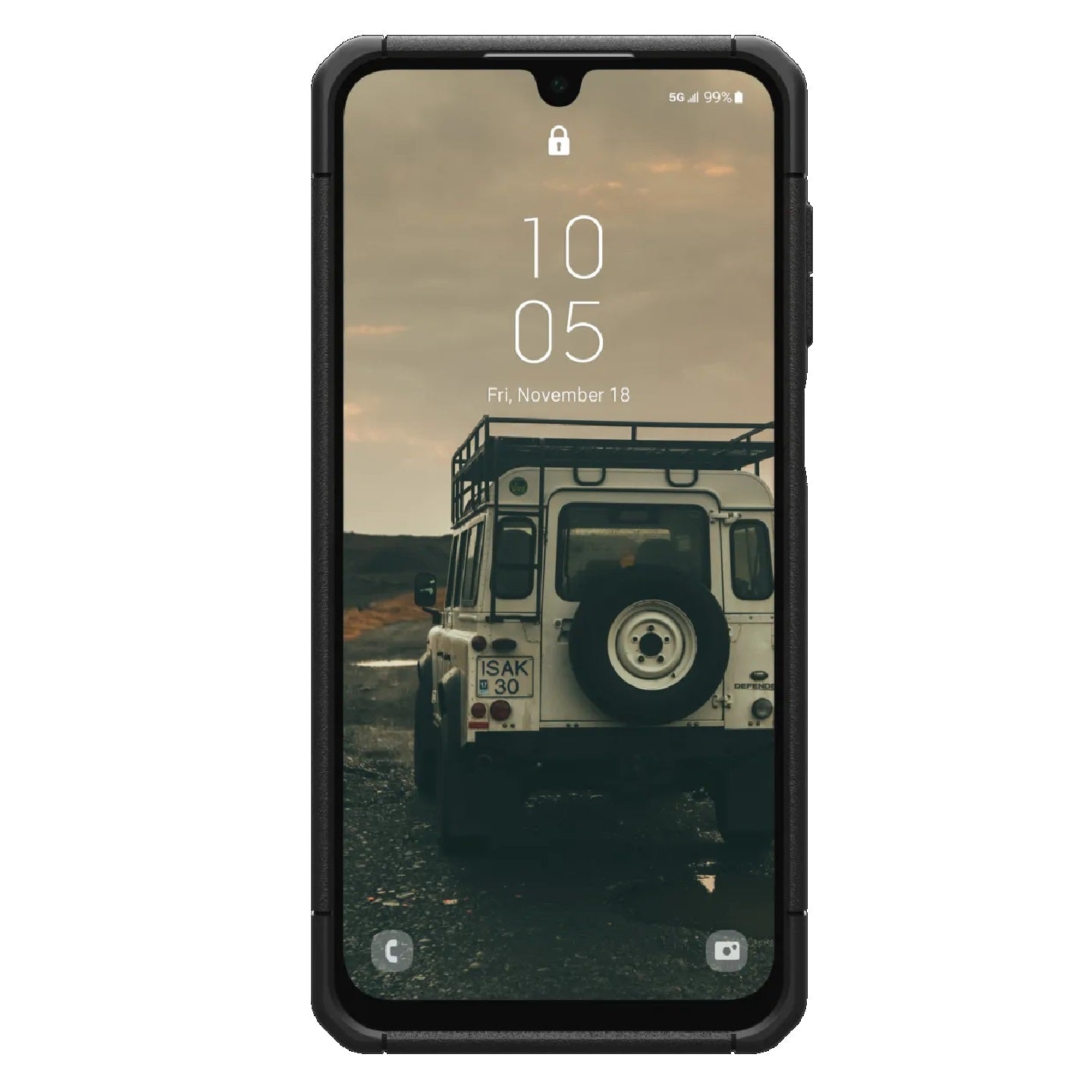 UAG Scout Samsung Galaxy A16 5G/4G Rugged Case - Black | Military Drop Proof 