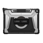 UAG Plasma Surface Pro (12 1st Gen) Rugged Case with Strap - Ice/Black 