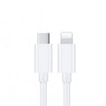 USP Lightning to USB-C Fast Charge Cable 1M White for iPhone & iPad 