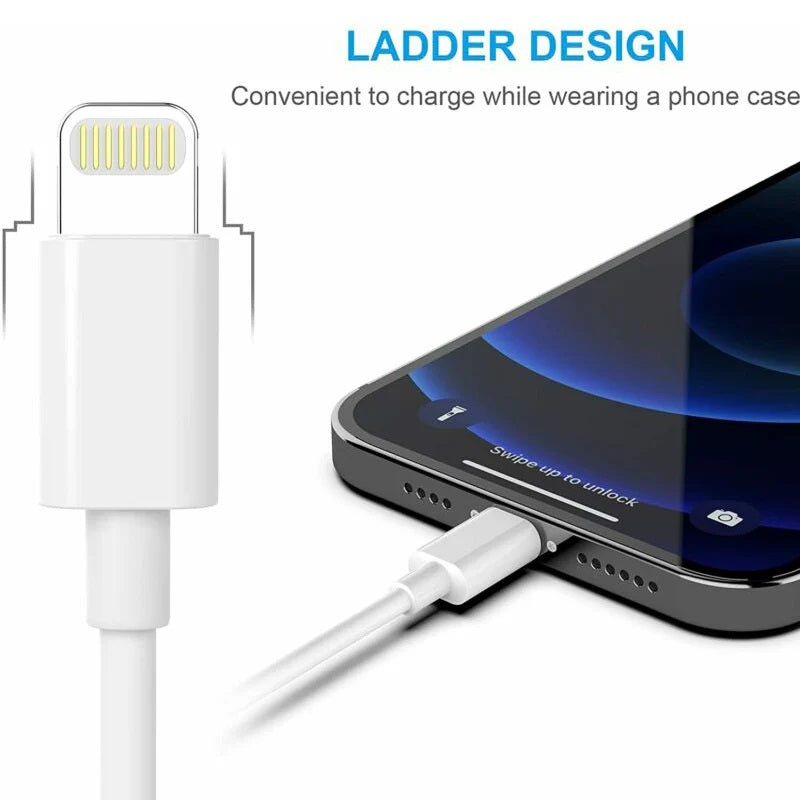 USP Lightning to USB-C Fast Charge Cable 1M White for iPhone & iPad 