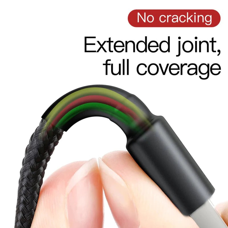 USP BoostUp 20CM Black Lightning Cable - Fast Charge Apple Devices 