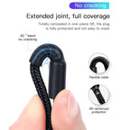 USP BoostUp Braided USB-C to USB-C Fast Charge Cable 1M Black