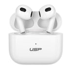 USP True Wireless Earbuds White BT241 - Smart Touch & Noise Isolation