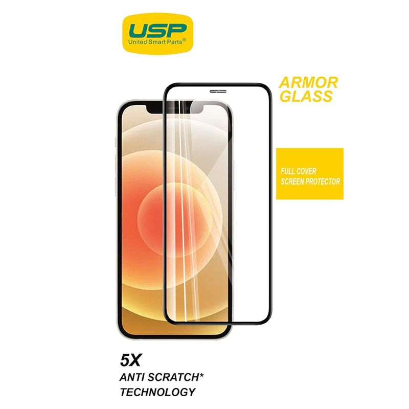 Armor Glass Full Cover iPhone 15/Pro/16 (6.1) Impact Screen Protector 