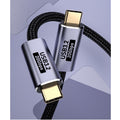 BoostUp Braided USB-C to USB-C Cable | 100W Fast Charge, 20Gbps, 8K Video 