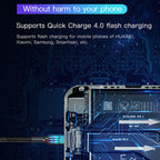 USP BoostUp Black 2M Braided USB-C Cable - 60W Fast Charge 