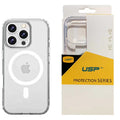 iPhone 16 Pro Clear Rock MagSafe Shockproof Case - Crystal Clear & Slim