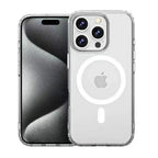 iPhone 16 Pro Clear Rock MagSafe Shockproof Case - Crystal Clear & Slim