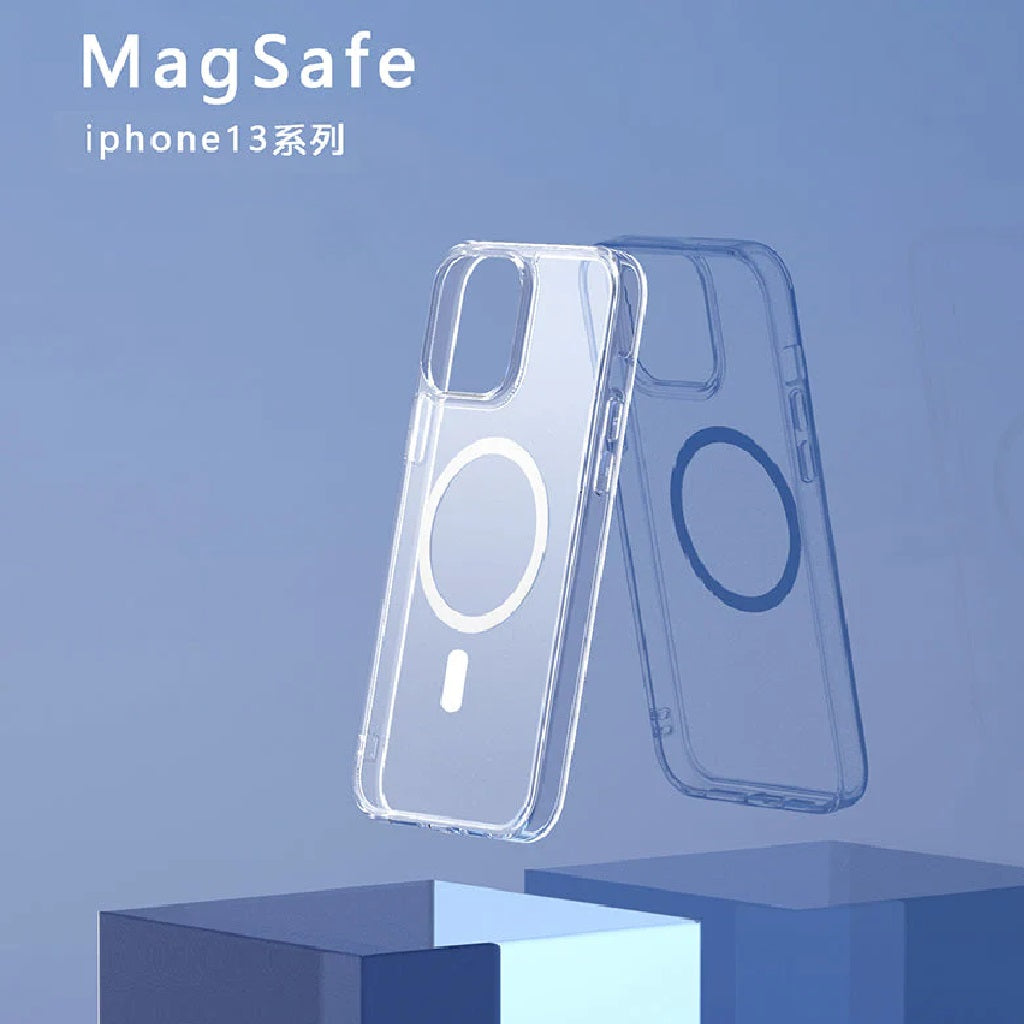 iPhone 16 Pro Clear Rock MagSafe Shockproof Case - Crystal Clear & Slim