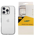 iPhone 16 Pro Max Clear Shockproof Case - Slim, Durable, 5-Year Warranty 