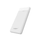 USP 10K mAh White Power Bank | 20W Fast Charge USB-C Portable Charger 