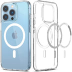 iPhone 17 Pro Max Clear MagSafe Case | Shockproof & 5-Year Warranty