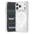 iPhone 17 Pro Max Clear Shockproof MagSafe Case - Slim & Protective 