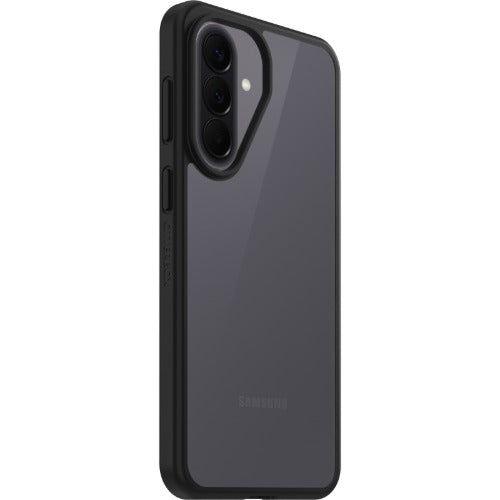 OtterBox React Case for Samsung Galaxy A57 5G - Clear/Black, Antimicrobial 