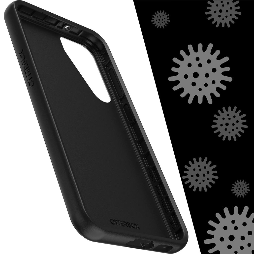 OtterBox Symmetry Series Case for Samsung S23+ (Black) - Drop & Antimicrobial Otterbox