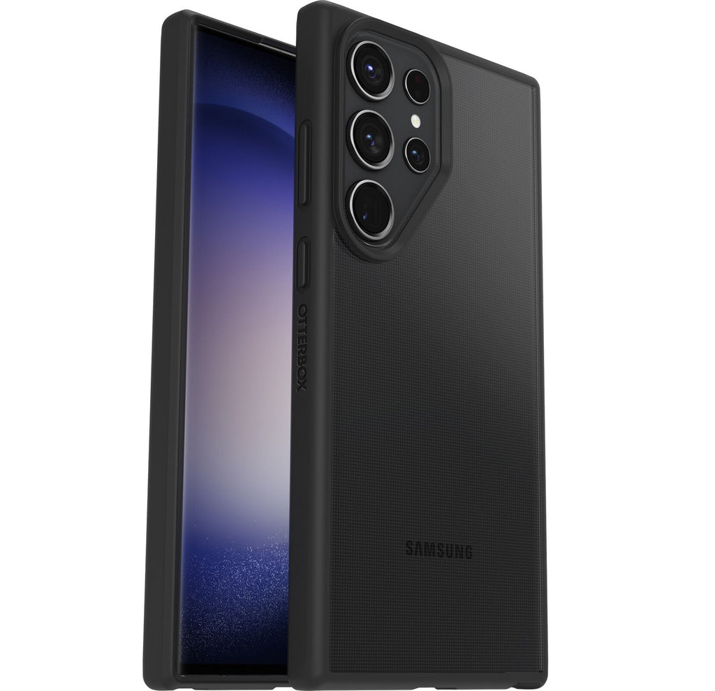 OtterBox React Samsung Galaxy S23 Ultra Clear/Black Case | Military Drop Otterbox