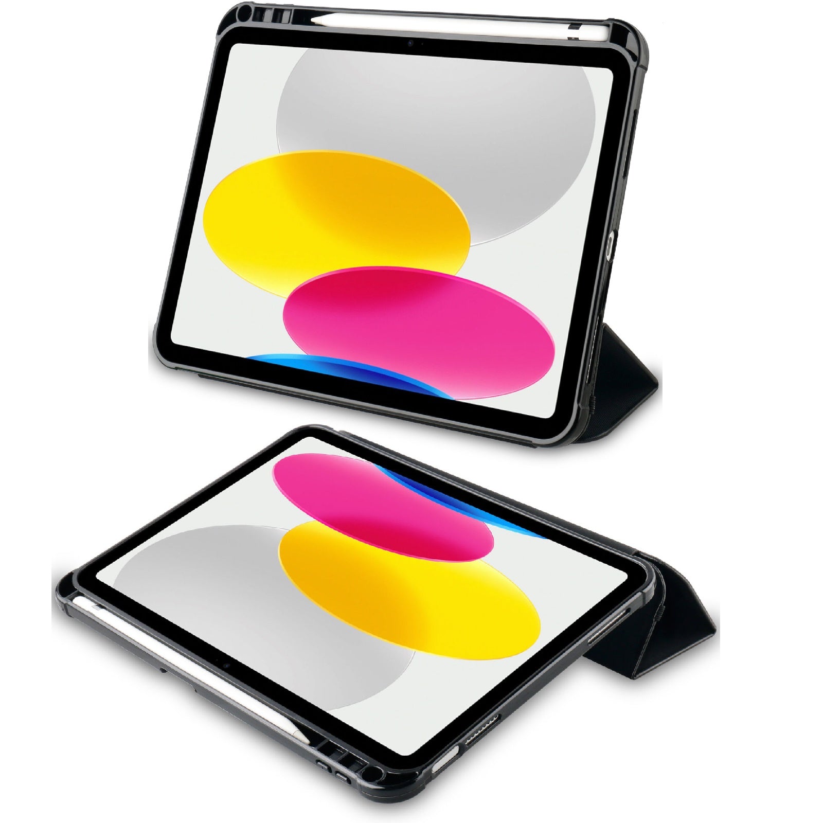 OtterBox React Folio iPad 11th/10th Gen Case Black - 7-Year Warranty Otterbox