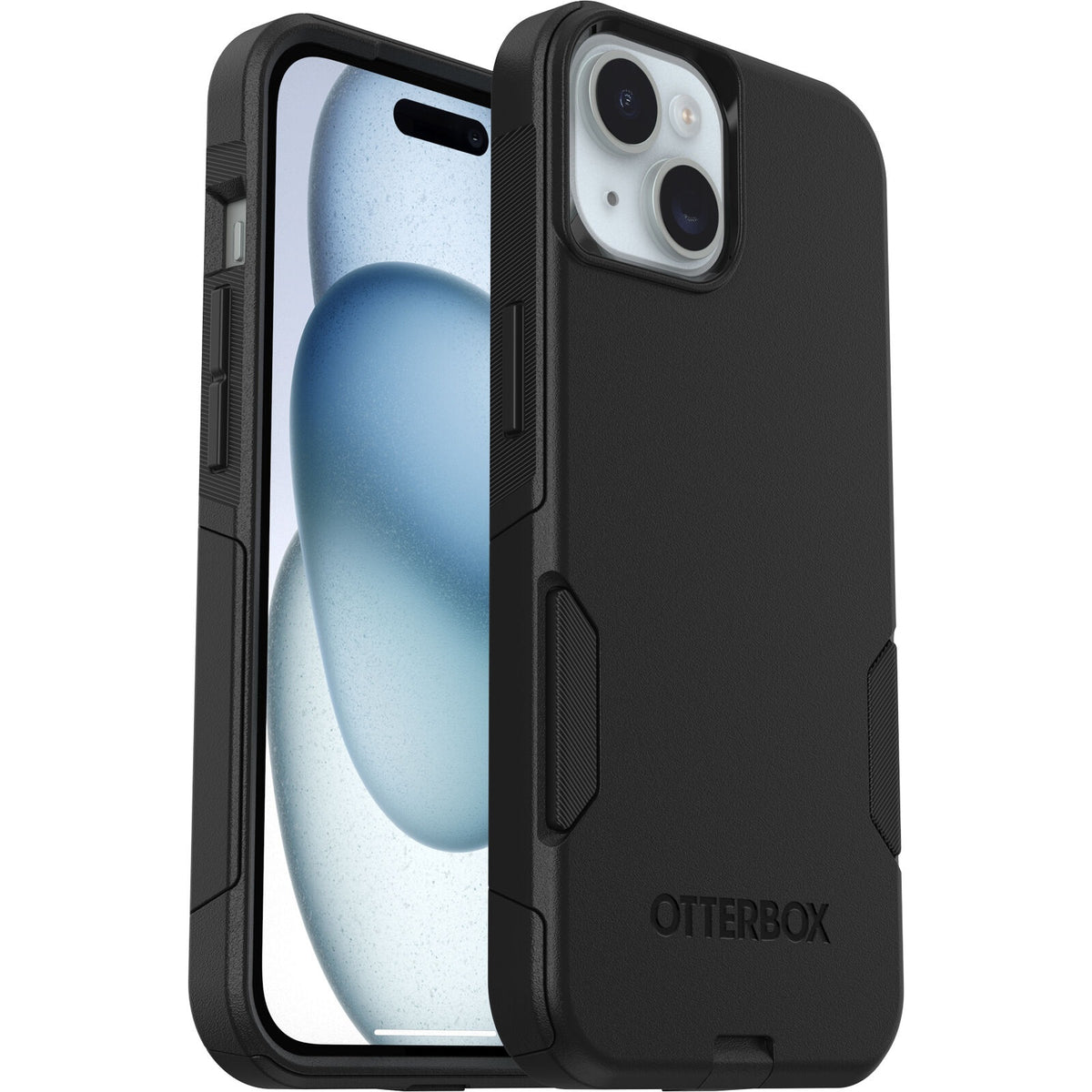 OtterBox Commuter Black Protective Case for iPhone 16e, 15, 14, 13 (6.1)