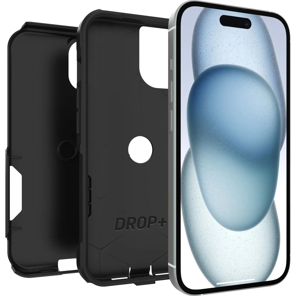 OtterBox Commuter Black Protective Case for iPhone 16e, 15, 14, 13 (6.1) Otterbox