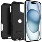 OtterBox Commuter Black Protective Case for iPhone 16e, 15, 14, 13 (6.1) Otterbox