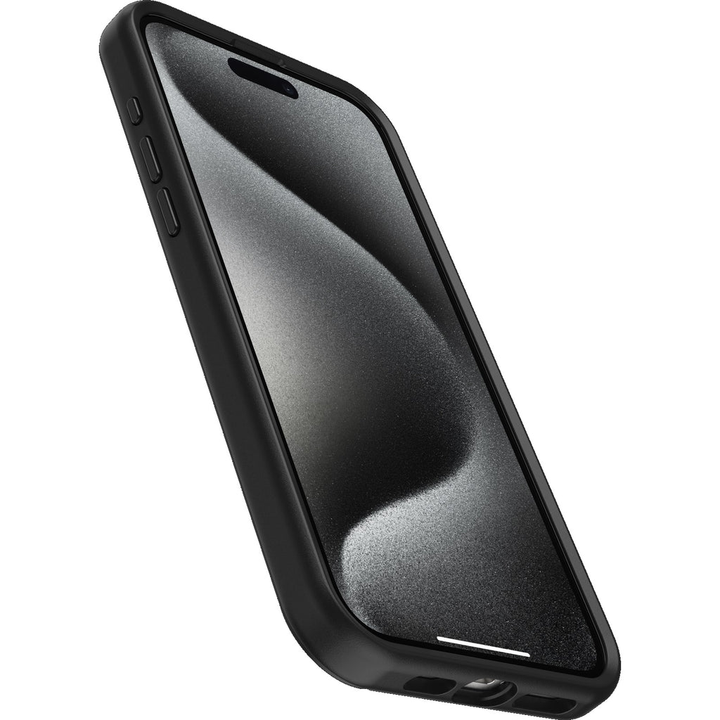 OtterBox Symmetry Case for iPhone 15 Pro Max - Black, Slim & Protective Otterbox