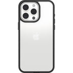 OtterBox React iPhone 15 Pro Max Case - Clear/Black (Antimicrobial) Otterbox