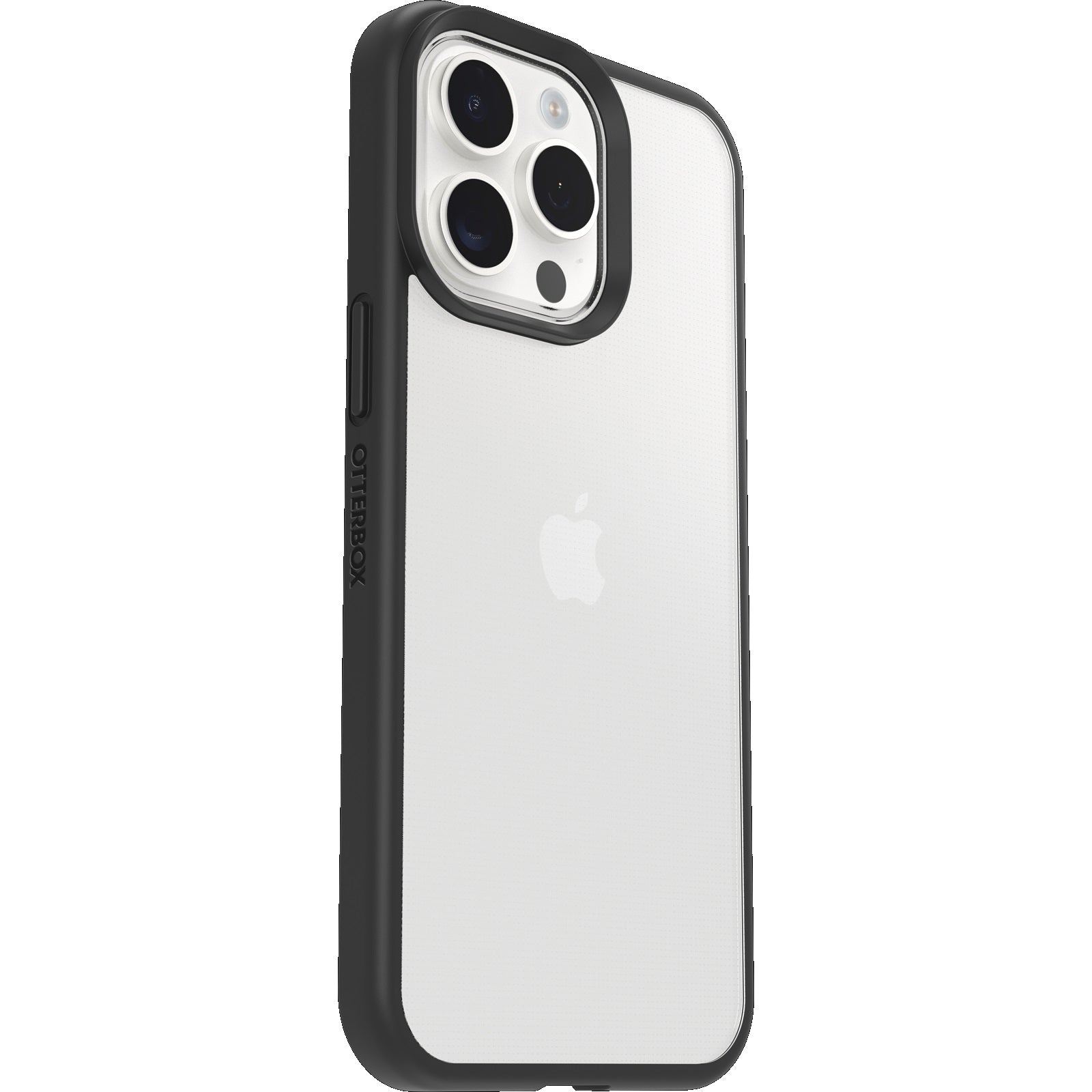 OtterBox React iPhone 15 Pro Max Case - Clear/Black (Antimicrobial) Otterbox