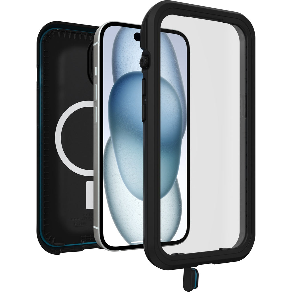 OtterBox Fre MagSafe iPhone 15 Case - Waterproof & Screen Protector Otterbox