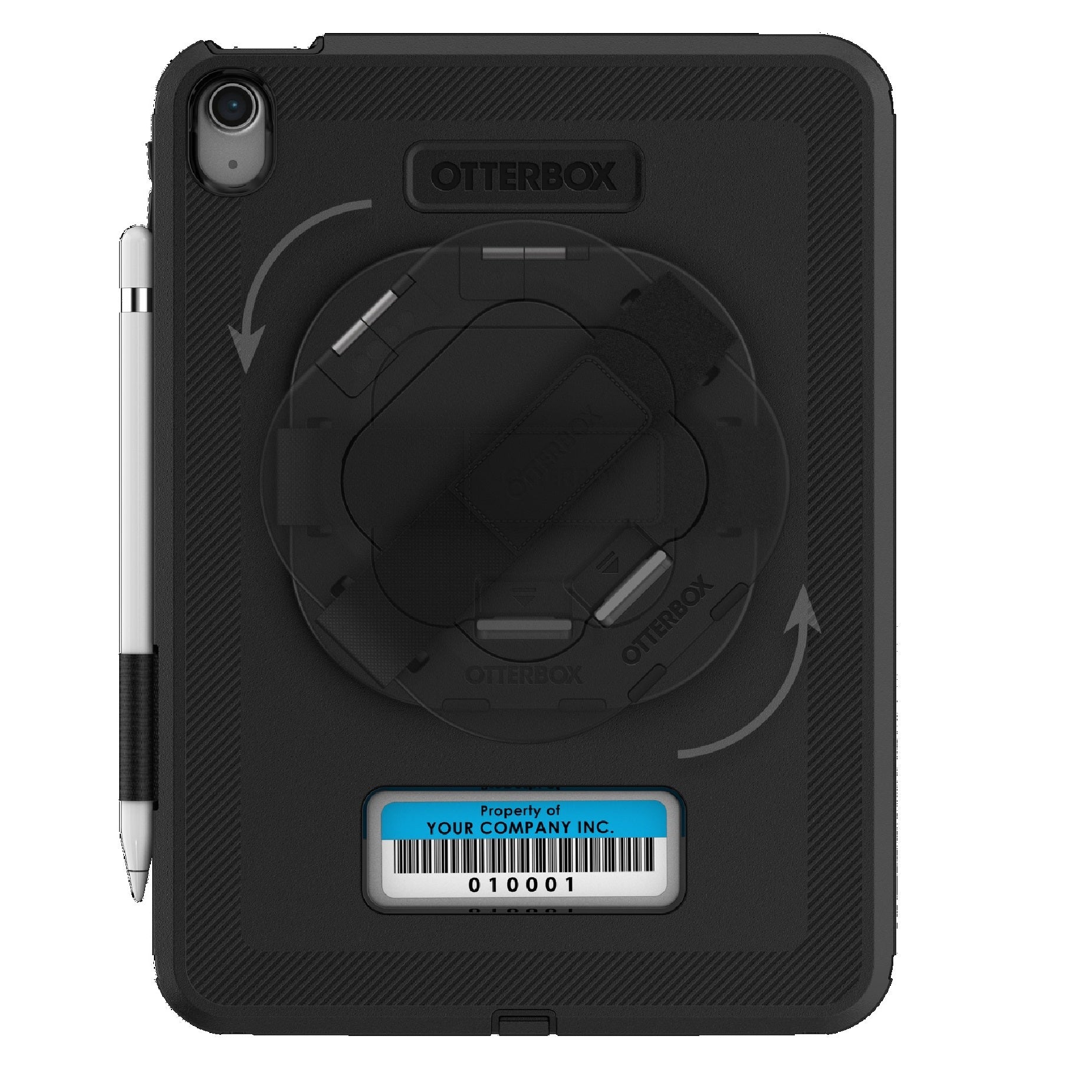 OtterBox Defender Case for iPad 11th Gen/10th Gen (Handstrap, Black) - 7 Yr Warranty Otterbox
