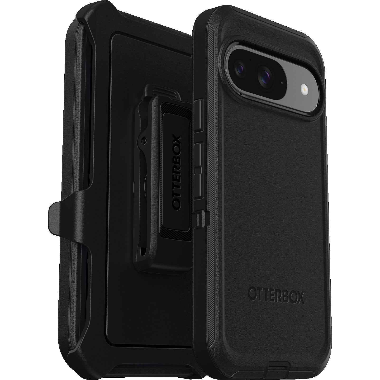 OtterBox Defender Case for Google Pixel 9/9 Pro - Black Rugged Protection Otterbox