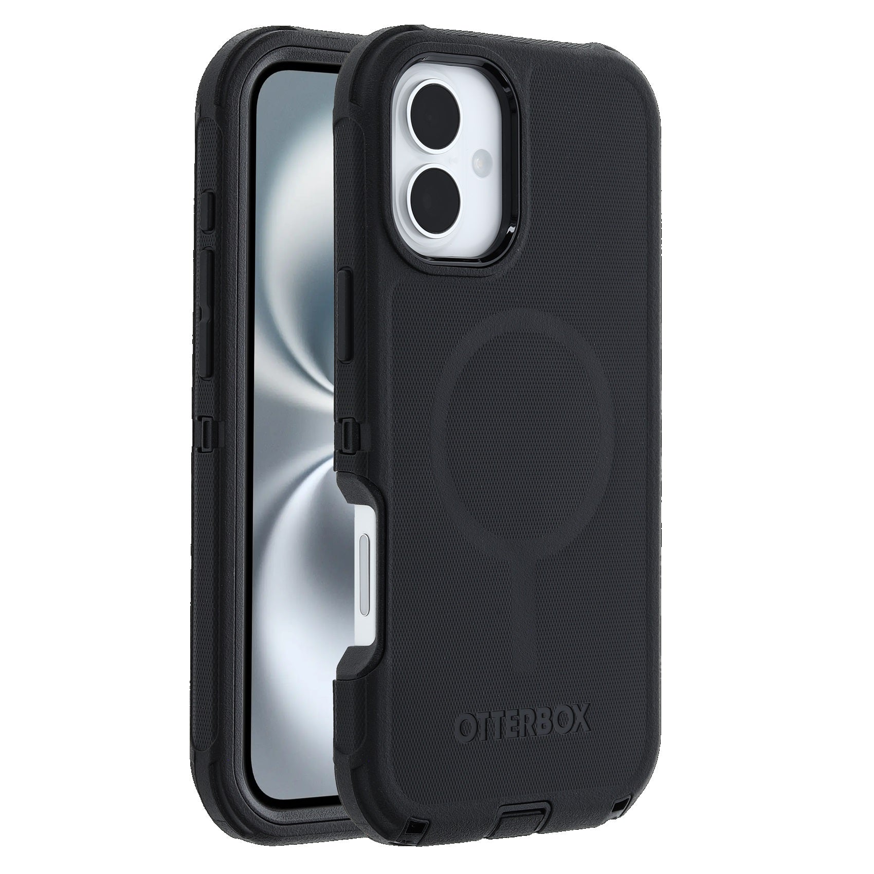 OtterBox Defender MagSafe Case for iPhone 16 Plus (6.7) - Black, Rugged Protection Otterbox